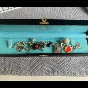Juicy Couture Charm Bracelet in Silver